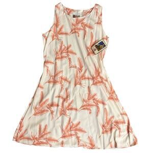NEW Hilo Hattie Vintage Tropical Palm Leaf Dress Size XL
